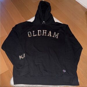 Knocked Loose Oldham Real Tree hoodie by Champion